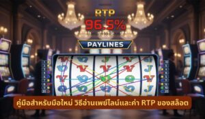 เรียนรู้และทำความเข้าใจเพย์ไลน์และค่า RTP ในเกมสล็อตออนไลน์